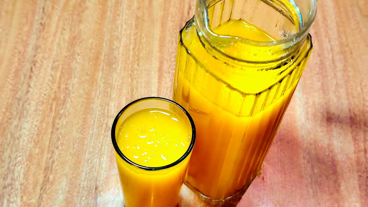 Cómo preparar refresco de mango? 😋👍 Fácil, económico y delicioso #recetas #canaldecocina #casera 