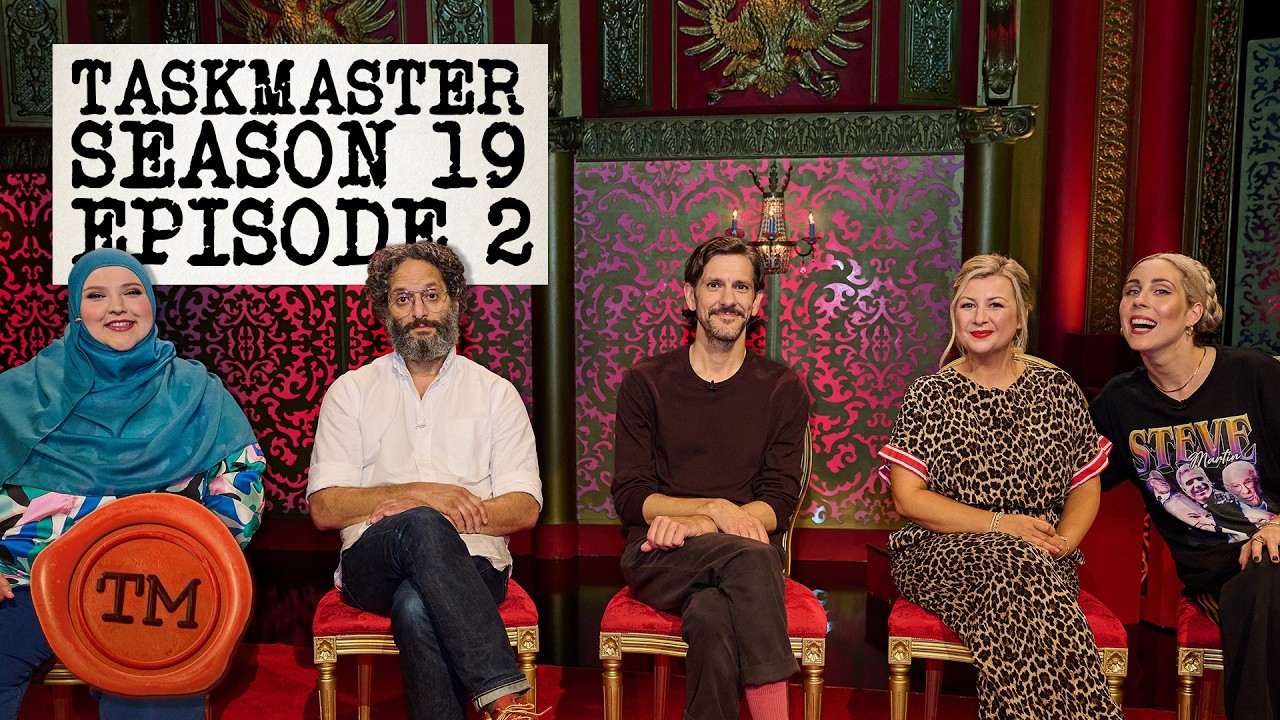 Taskmaster Sezon 19, Odcinek 2 &ndash; &bdquo;Niewidzialna skakanka&rdquo; | Cały odcinek