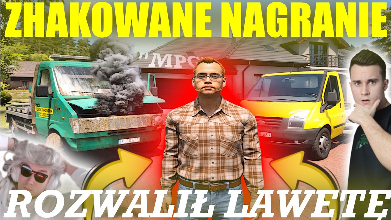 UTRACONE NAGRANIE Z ROZWALENIA LAWETY 😱 CZY KTOŚ POZNAJE TEGO GOŚCIA?  | MPG