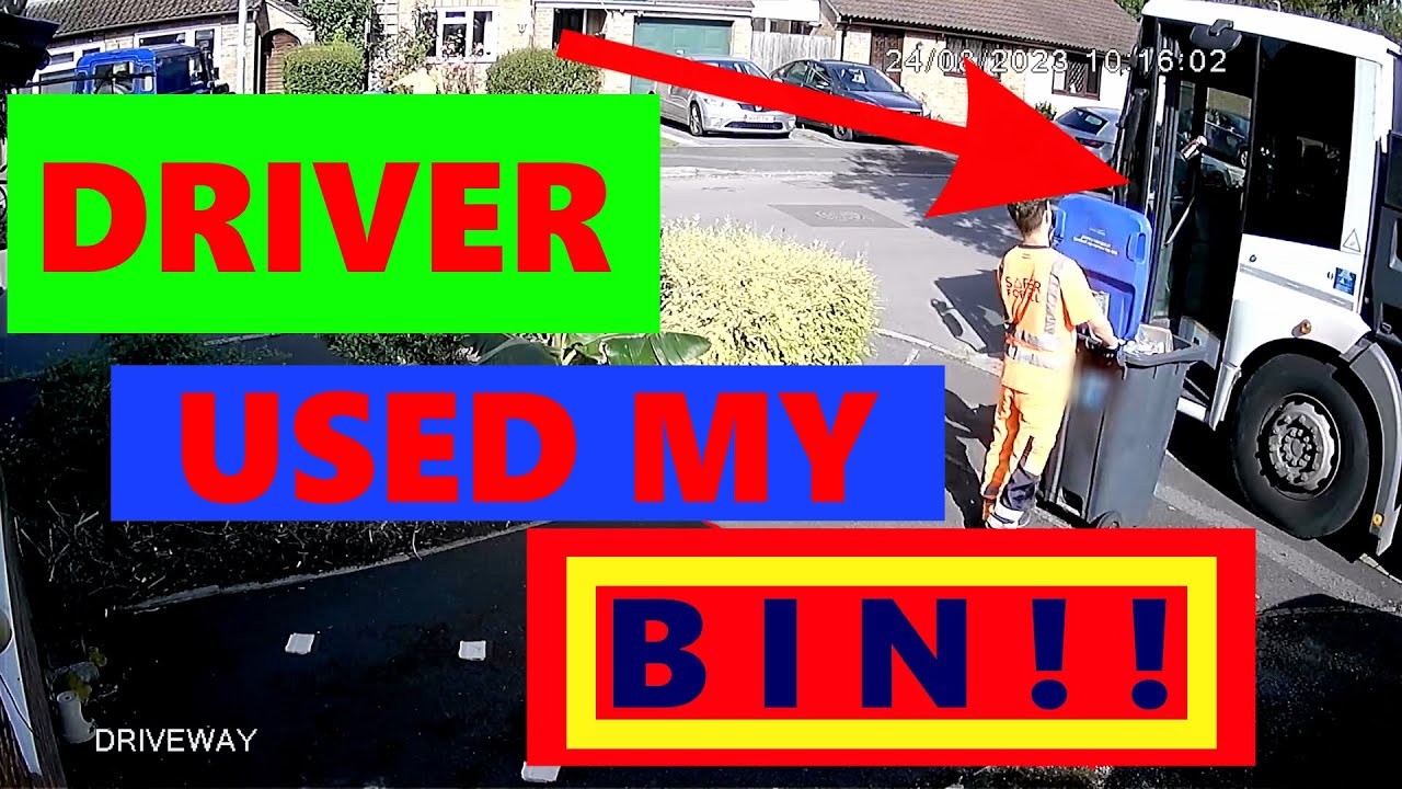 Wiltshire Council mixed dry recycling and glass waste collection 24/08/23