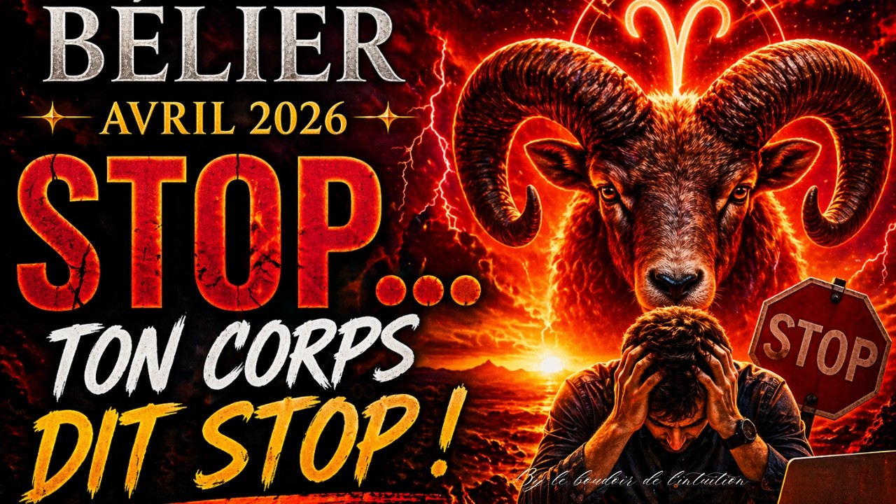 Bélier♈️Avril 2026 🔹Une décision radicale arrive...le travail passe après la famille