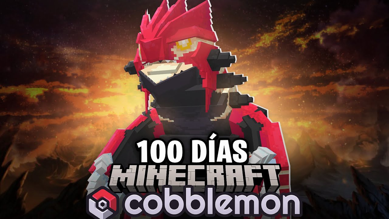Sobreviví 100 DÍAS en Minecraft POKÉMON (Cobblemon)
