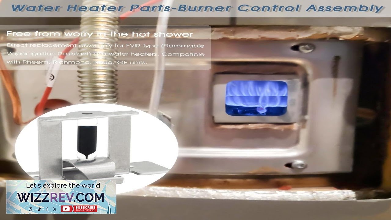 Water Heater Parts Combustion Shutoff Device Replacement Kit for Rheem Richmond Ruud