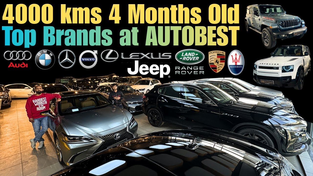 Just 4000 kms Driven! Biggest Luxury Car Sale of the Year at AUTOBEST 🚨