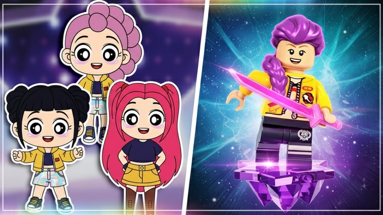 📘 Papel ou LEGO? *A Batalha Épica dos Caçadores!*