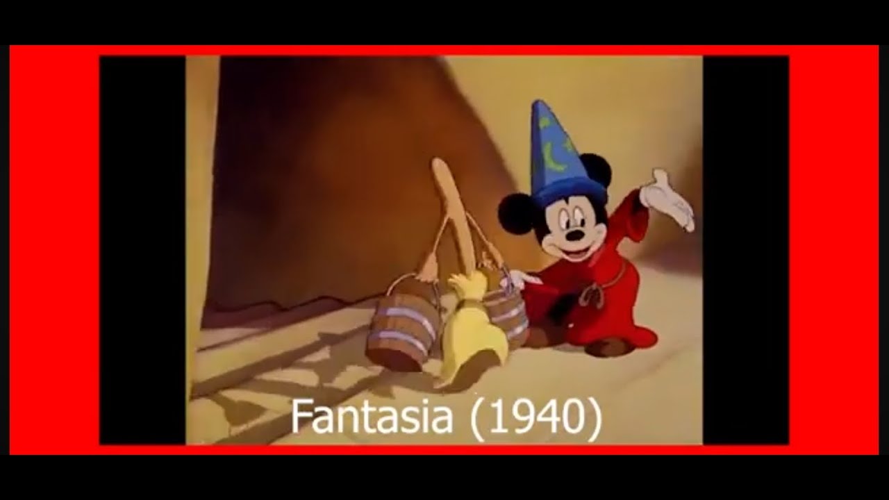 The Sorcerer's Apprentice in movies, TV shows, commercials and video games