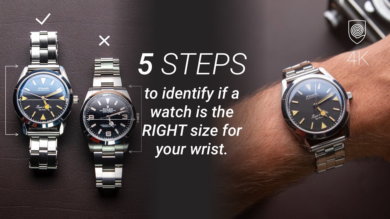 How to tell if a watch is the RIGHT size for your wrist in 5 steps. From online to the wrist.