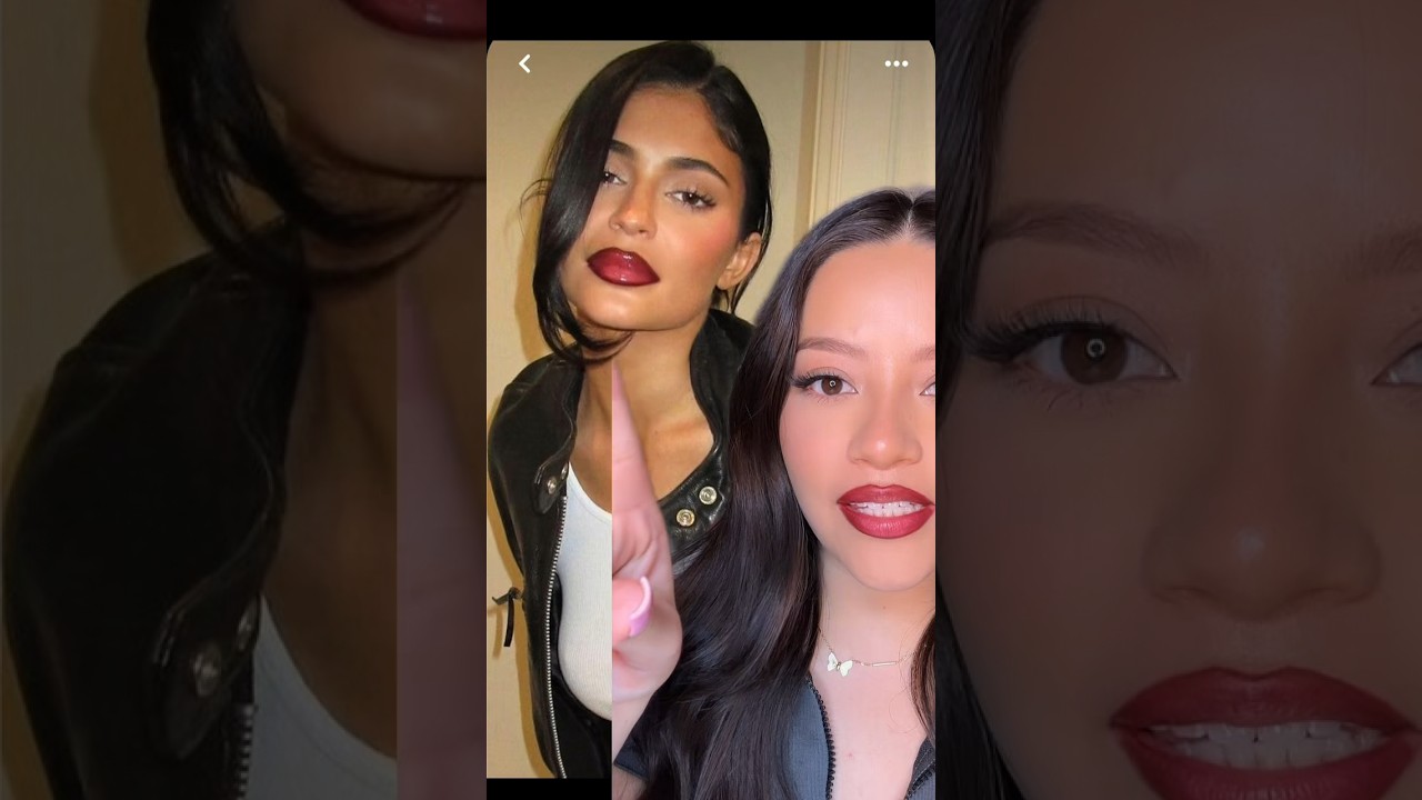 Trying Kylie Jenner’s “Cherry Cola Lips” 🍒👄