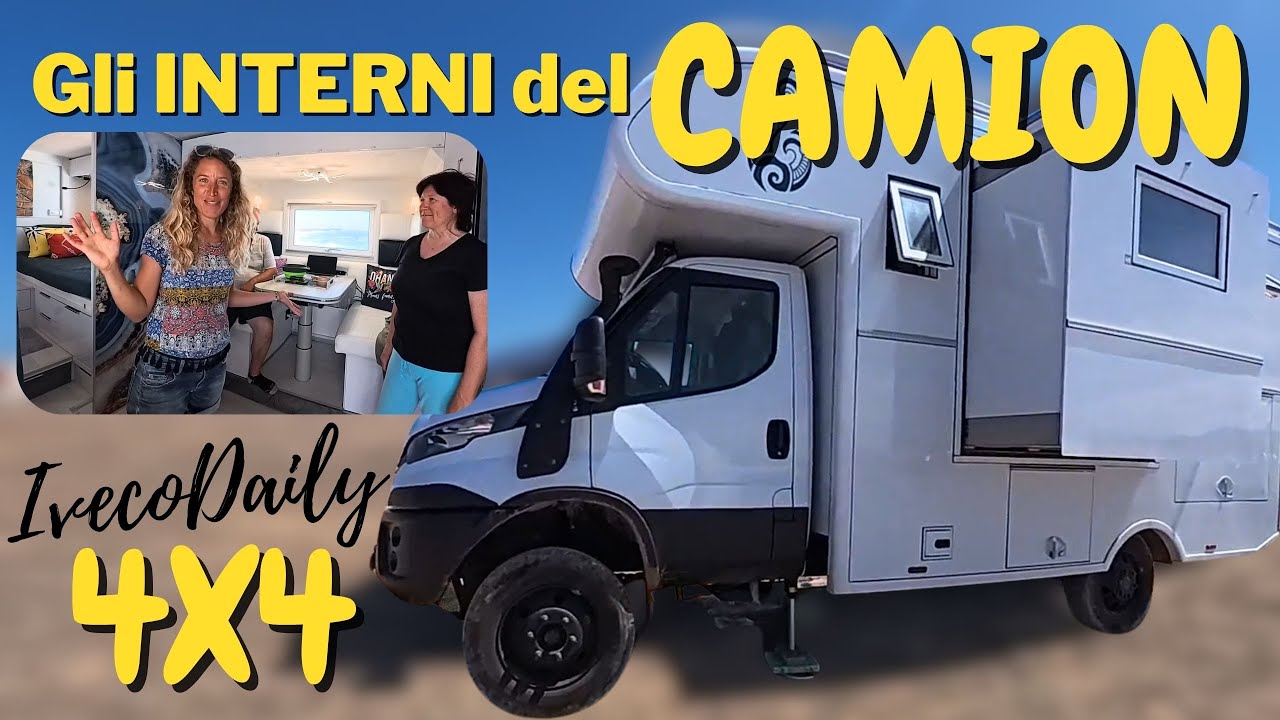 Dentro il DAILY 4X4 CAMPERIZZATO 🔥Il camion GAS FREE🔥
