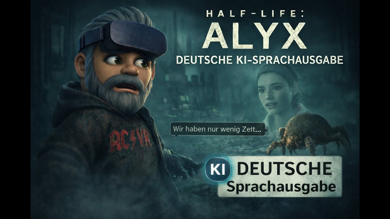 Half-Life: Alyx auf Deutsch? KI-Sprachausgabe im Test | Installation & Fazit