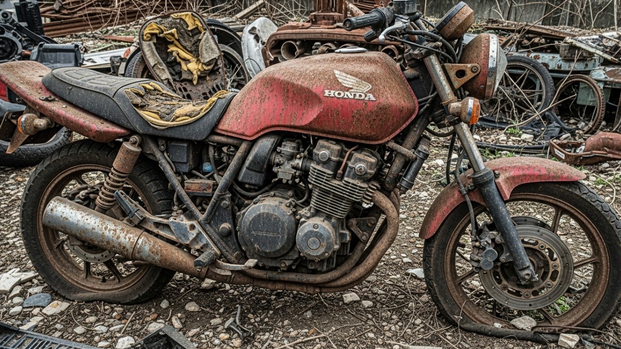 Restoring a 1997 Honda CB400 | Full Motorcycle Restoration