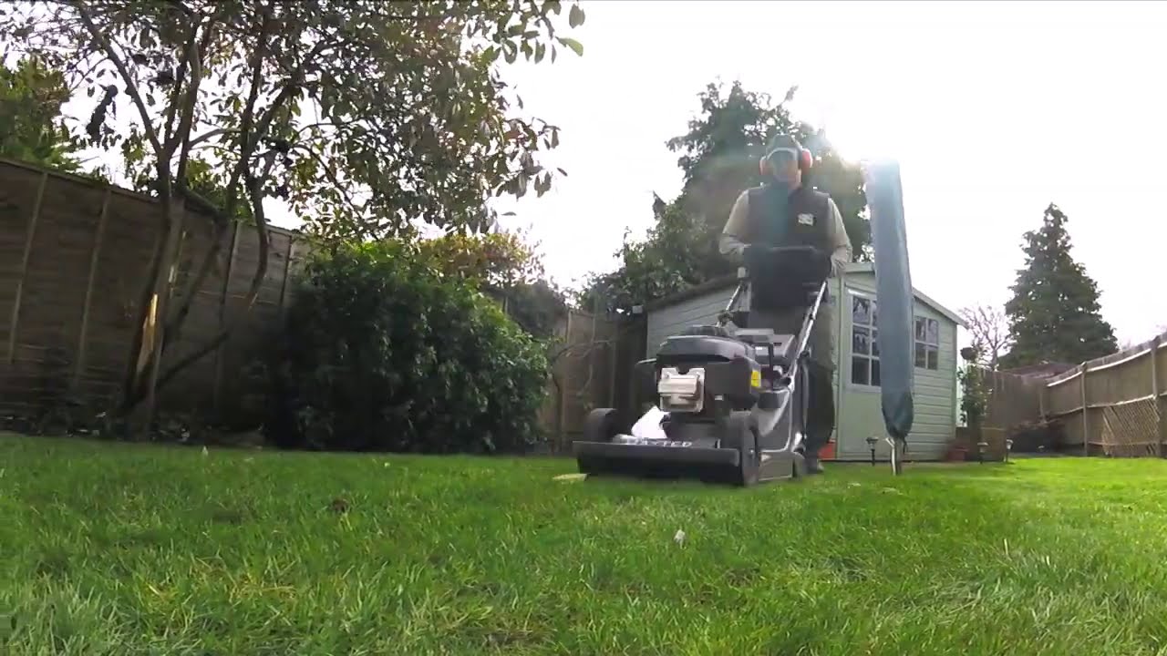 First Cut on a small Lawn