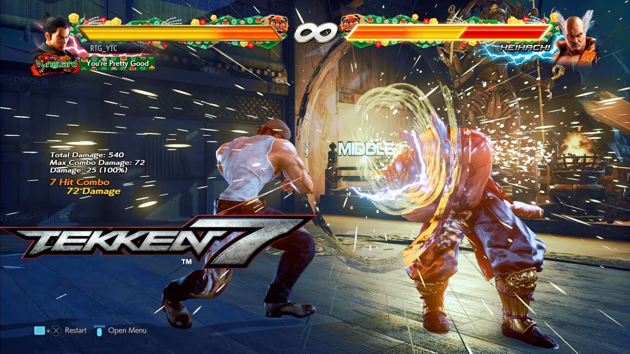 Tekken 7 Kazuya Mishima 10 Hit Combo 2