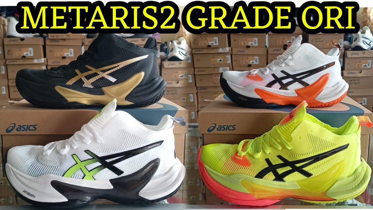 RIVIEW SINGKAT SEPATU ASICS METARIS 2 PARIS ( GRADE ORI )