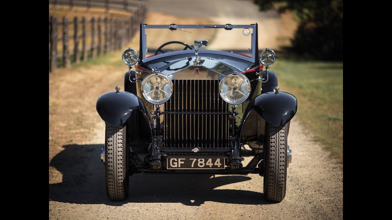 1930 Rolls Royce Phantom II Two Seater Sports by Hooper