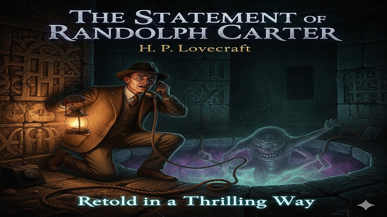 The Statement of Randolph Carter by H  P  Lovecraft  Classic Horror Story   Full Audiobook Narration