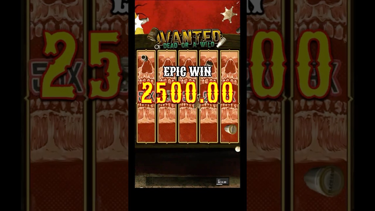 MAX WIN x WANTED 🤠🆚 | 2024-11-30 | . 20 SC | 12500x | SINGLE SPIN 