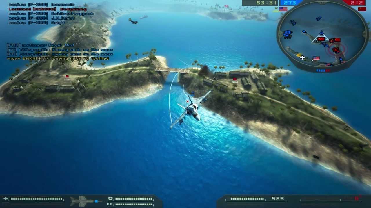 Battlefield 2 F18 Wake Island