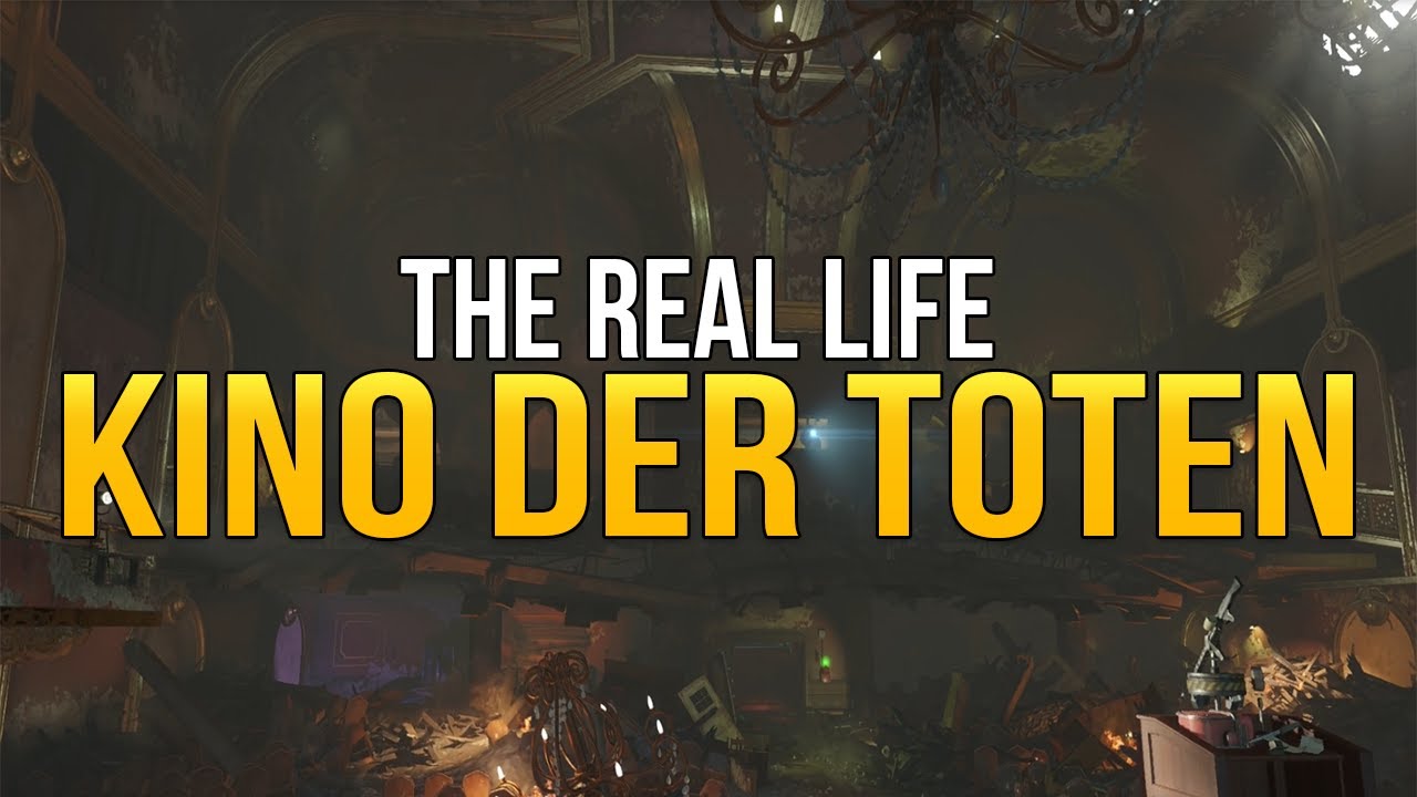Kino Der Toten In Real Life | This History Treyarch Hid in Kino Der Toten | Black Ops 3 Zombies