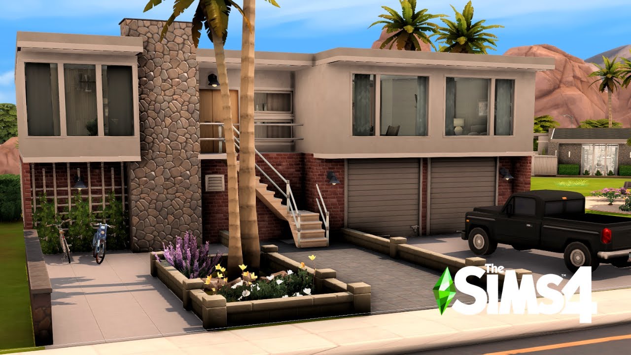Rumah Mewah Untuk Keluarga Besar (7+ Sim) | NO CC The Sims 4 Indonesia Speed Build