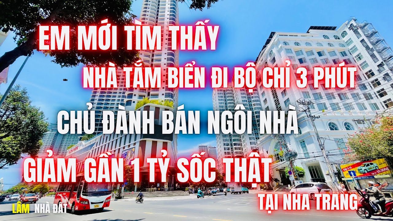 Bán nhà nha trang ngôi nhà đi bộ tắm biển Nha Trang chỉ 3 phút chủ đành bán nhà giảm sốc gần 1 tỷ