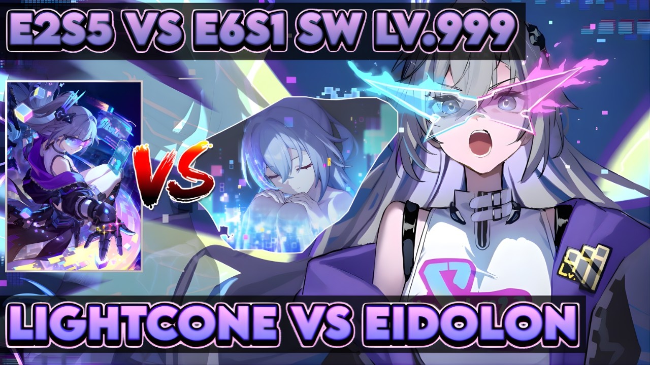 V3 | E2S5 Vs E6S1 Silver Wolf Lv.999 | New Anomaly Arbitration 4.2 Showcase | HSR 4.2 #evanescia