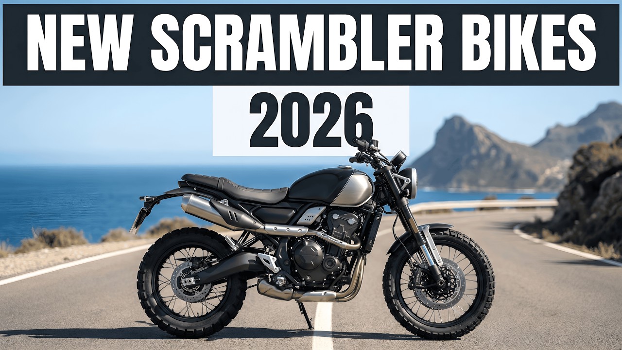 7 Best New Scrambler Motorcycles 2026