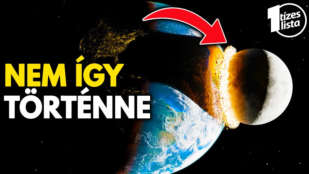 Mi történne, ha a Hold becsapódna a Földbe?