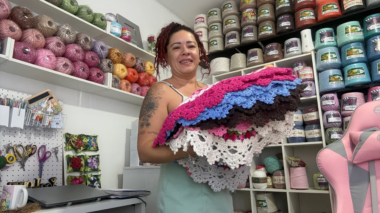 Uma venda muito boa para atacado // crochê para revenda 
