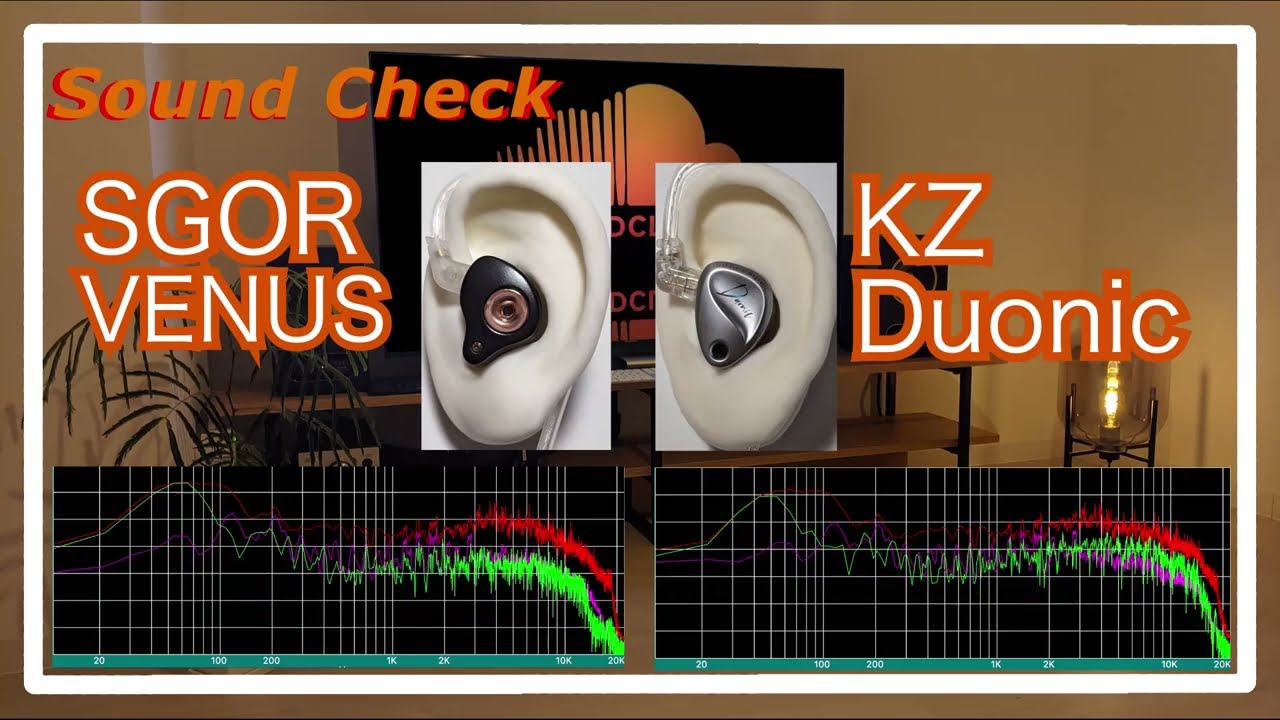 SGOR VENUS vs KZ Duonic [ChineseIEMs Sound Comparison 中華イヤホン音比較]