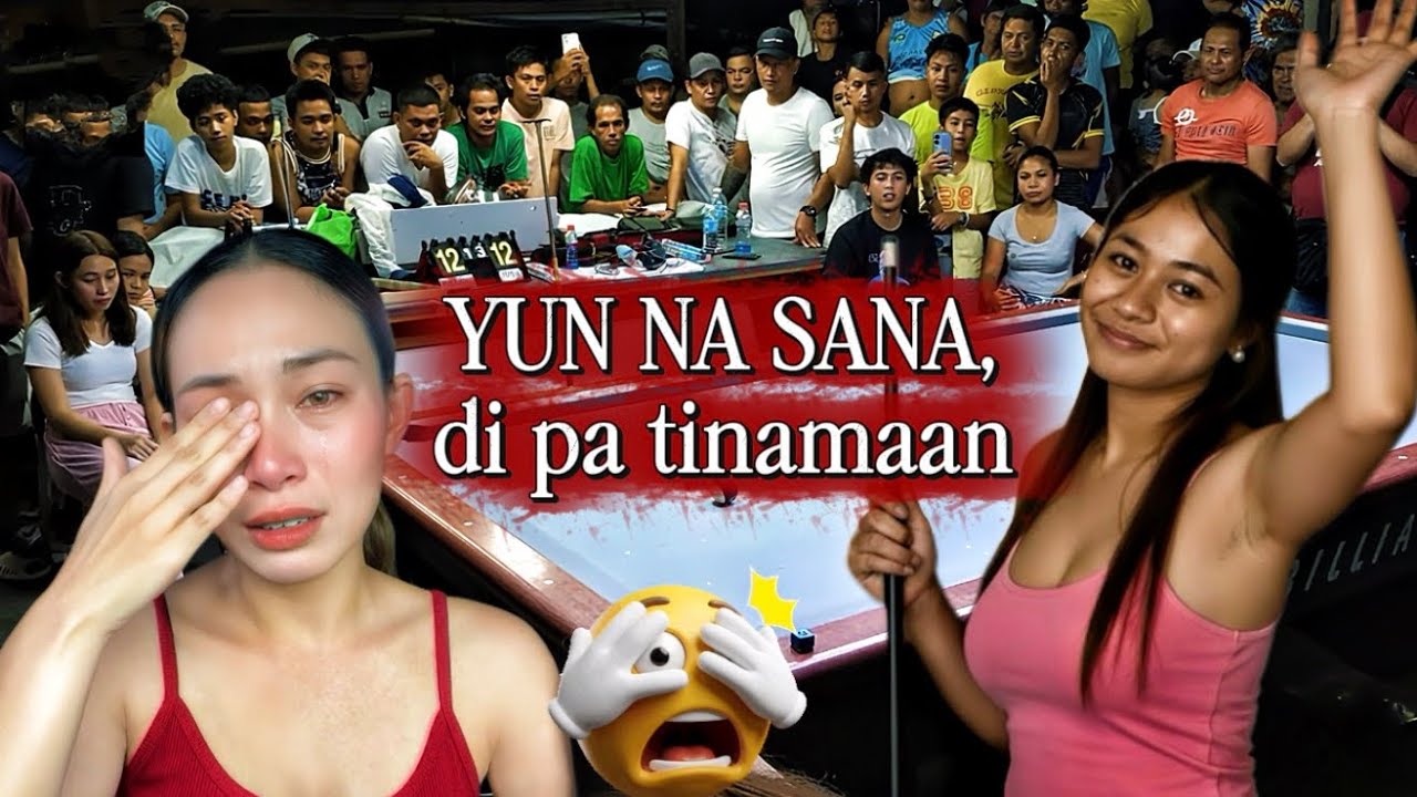 Hinagpis ang Lady Cobra dahil sa di inasahang bitaw sa tirang pampanalo 😱🥺 #billiards #highlights 