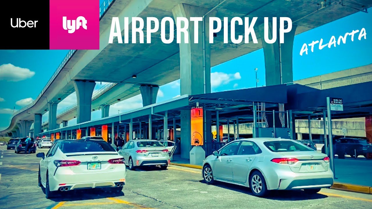 HOW TO PICK UP PASSENGER FROM NEW ATLANTA&rsquo;S AIRPORT QUEUE (Uber & Lyft Atl)