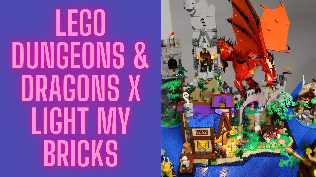 LEGO Dungeons and Dragons X Light My Bricks