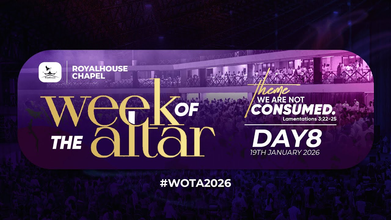 🔴 LIVE | Week of the Altar 2026 | Day 8 | 19. 01. 26 | #WOTA2026