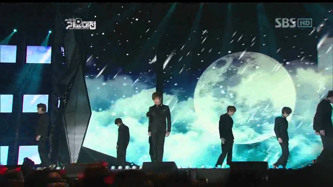 U-Kiss - Time to go + 0330 + Never land @SBS MUSIC FESTIVAL 가요대전 20111229