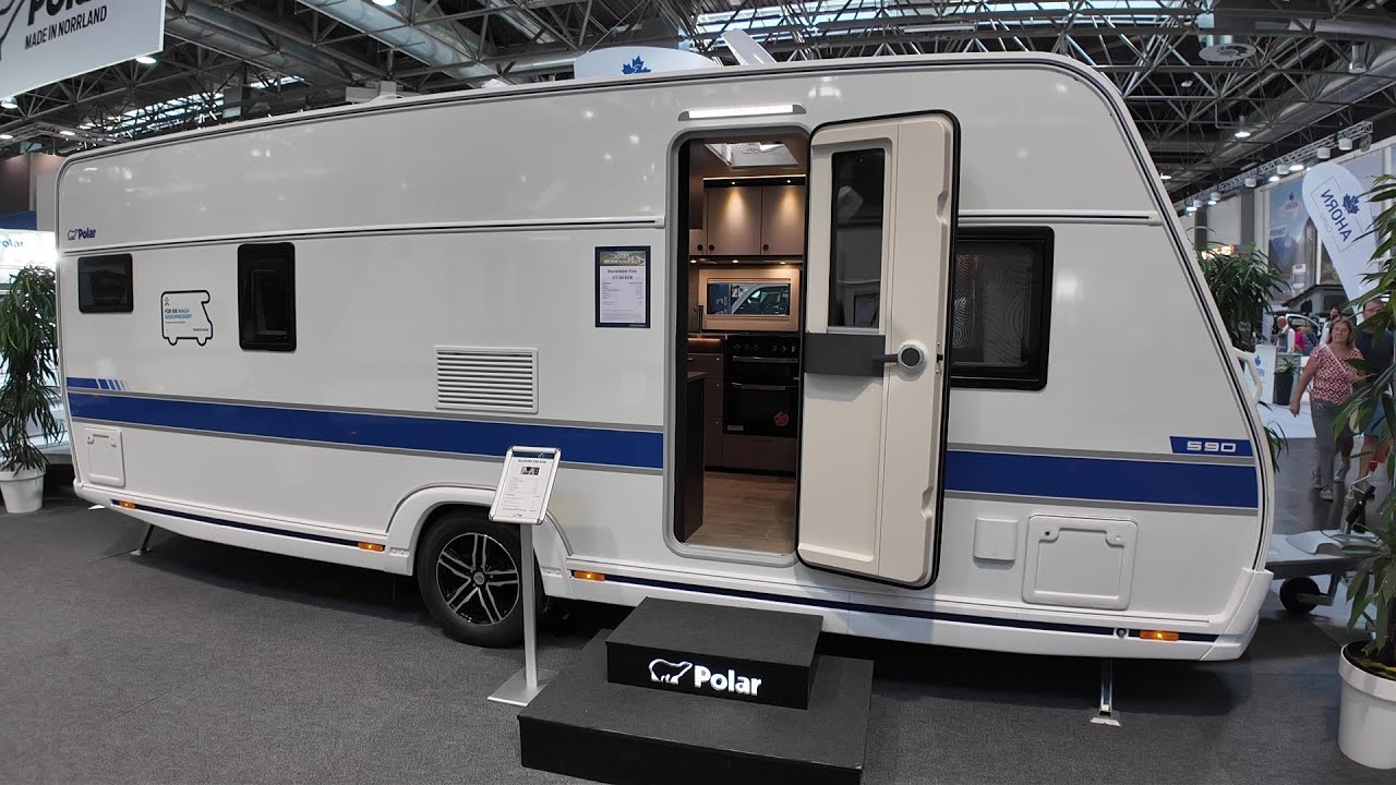 Big Luxury caravan 2025 Polar Blueline 590