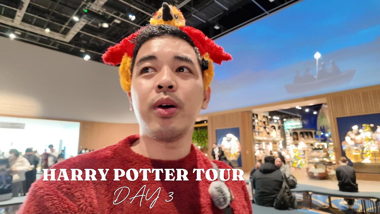Tokyo, Japan Day 3- Harry Potter Tour / Godzilla Head #JmGeeTravel