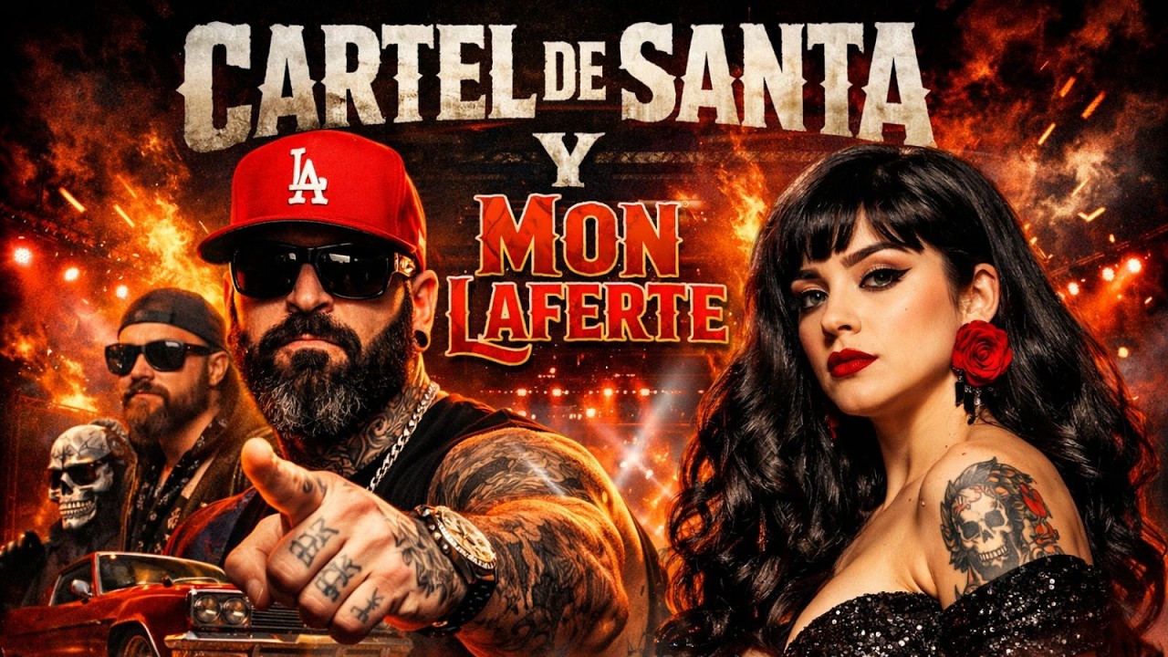 Cartel de Santa  & Mon Laferte  - Tren Nocturno ❤| Underground Mix Soul Latin Trap Hip Hop 2026
