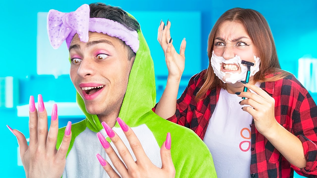 Boy and Girl Body Swap for 24 Hours!