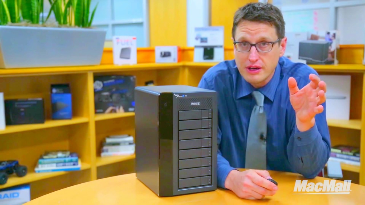 Chris Quilisch explains Creative Data Storage with the Pegasus2 R8 Drive