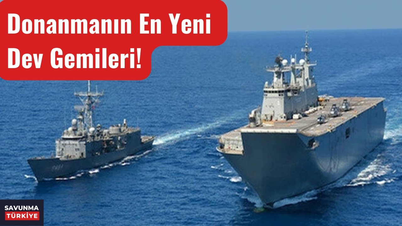 TCG Anadolu için Dev Destek Gemisi DİMDEG TCG Derya | #haber #savunma #yerlimilli #savunmasanayi