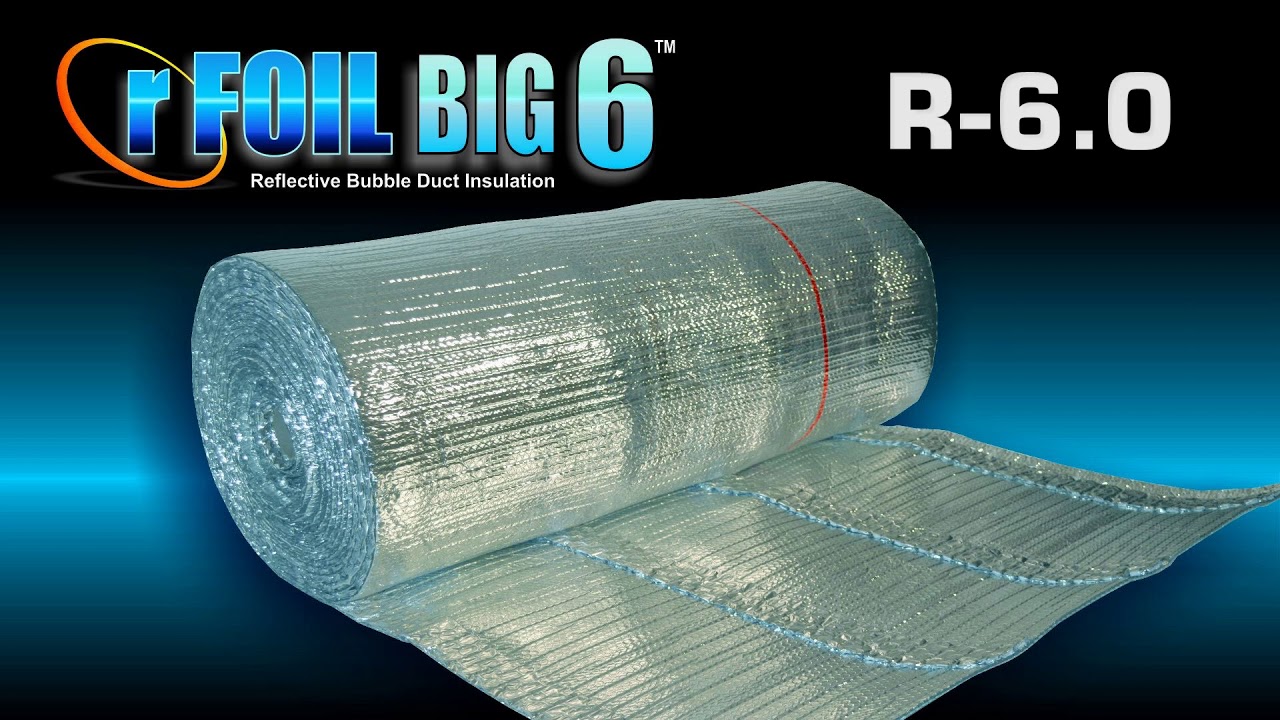 rFOIL BIG 6 Reflective Duct Insulation Installation 2260 Series