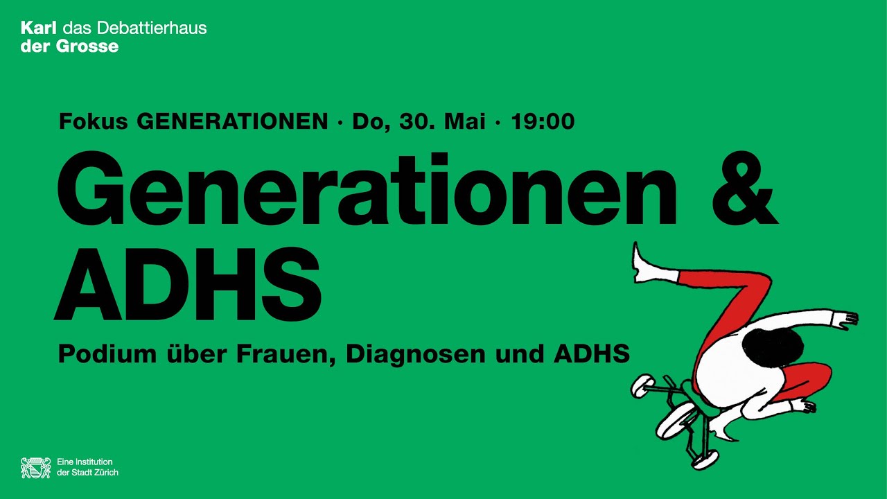 Generationen & ADHS – Podium über Frauen, Diagnosen und ADHS