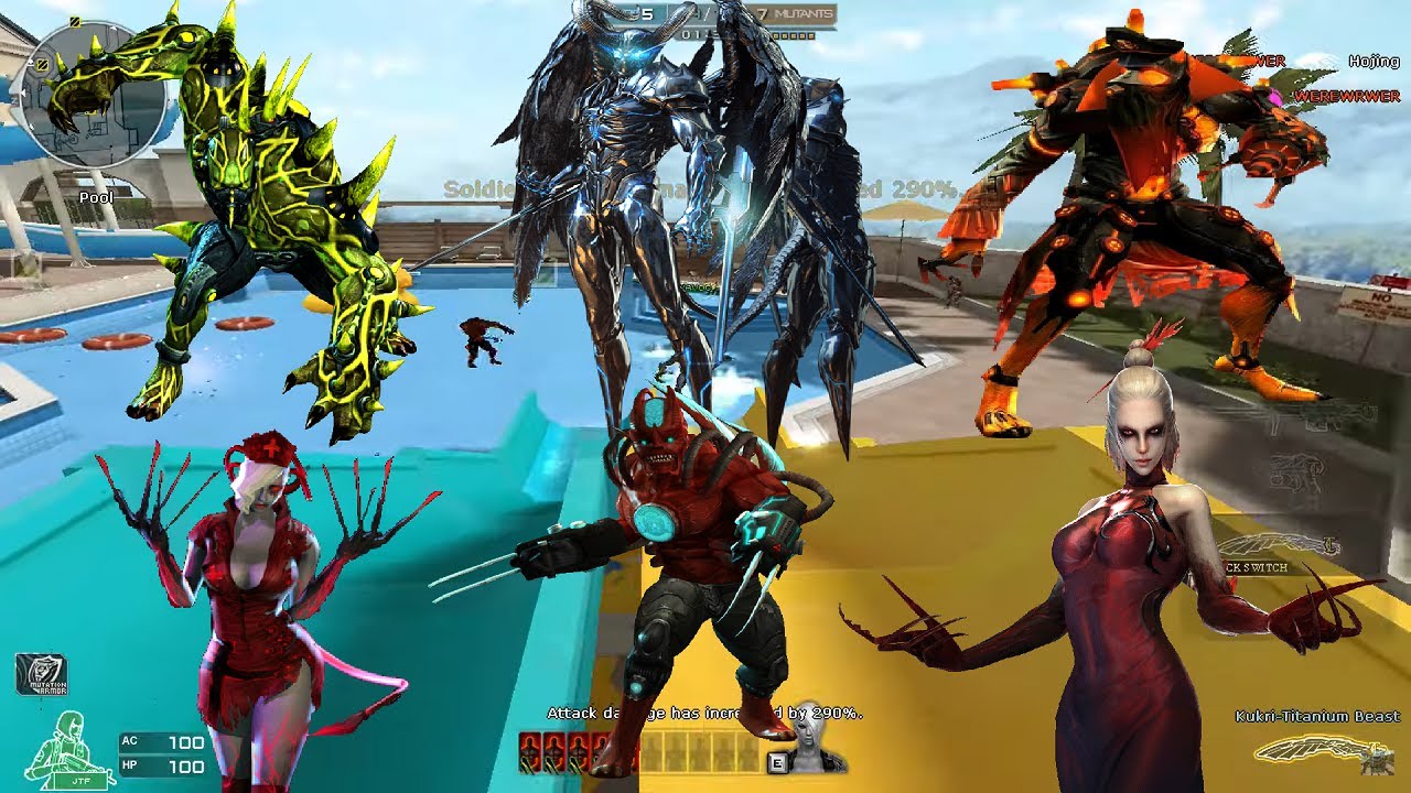 Crossfire NA ( Đột K&iacute;ch ) 2.0 : TOP 5 Mutation ( Zombie ) - Hero Mode X - Zombie V4