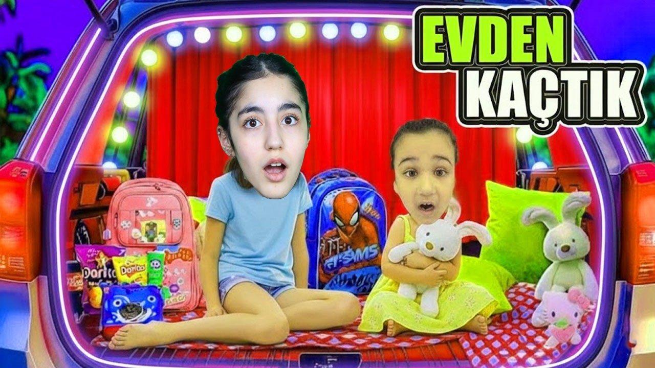 İLKİM VE NİL KAÇIŞ PLANI YAPTI EVDEN KAÇTILAR!! EVİ ARABAYA TAŞIDI ?!