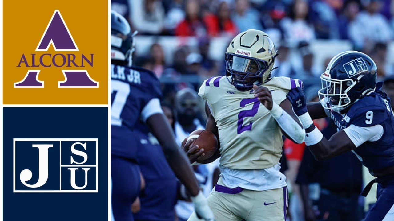 Alcorn State vs Jackson State Highlights | 2025 FCS Football Week 13