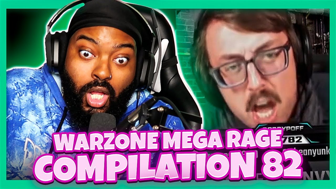 Warzone Mega Rage Compilation 82 (Reaction)