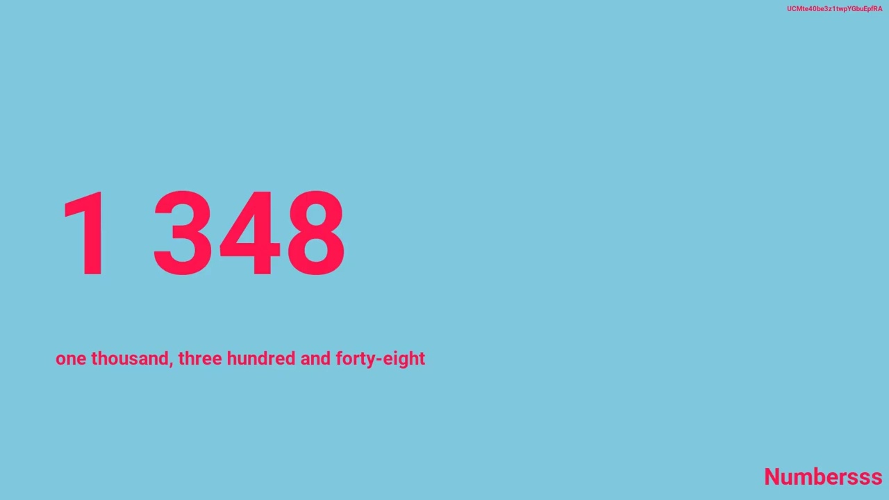 All numbers from 1 to 2350