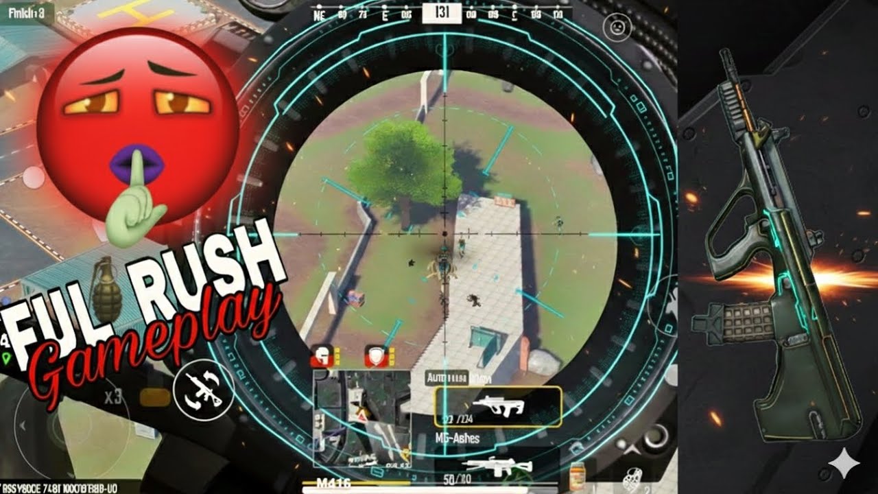 The UNSTOPPABLE  AUG Power! 😈 | Full Rush Gameplay 🔥 ScarFall 2.0 Indian game 🎮🤫