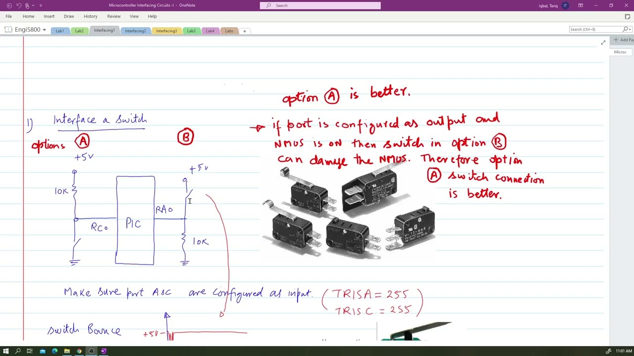 Microcontroller Interfacing I